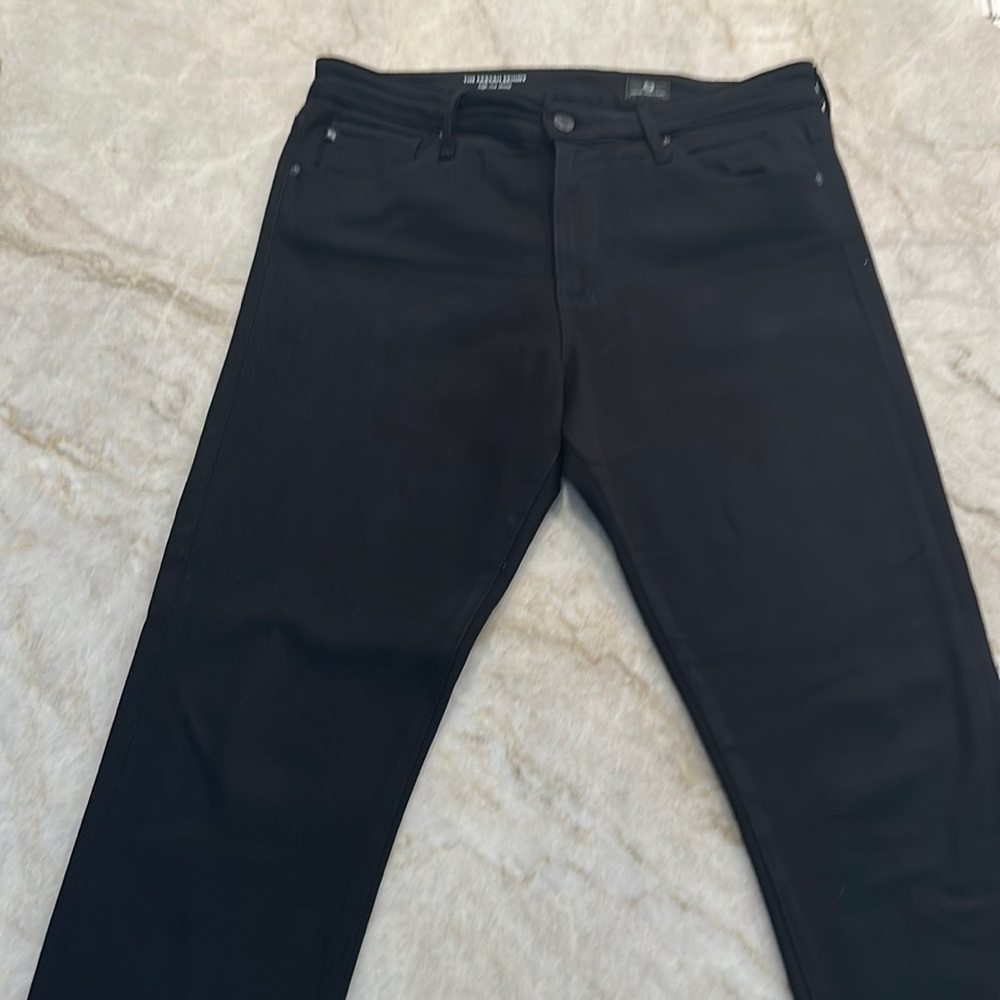 AG The Farrah Skinny Jean -Black Size 30 Regular